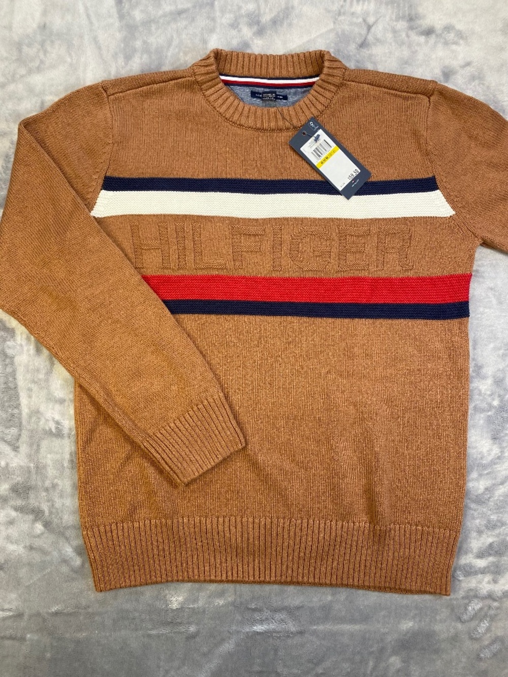 Boys Tommy Hilfiger Sweater - NEW - Size Medium 10/12